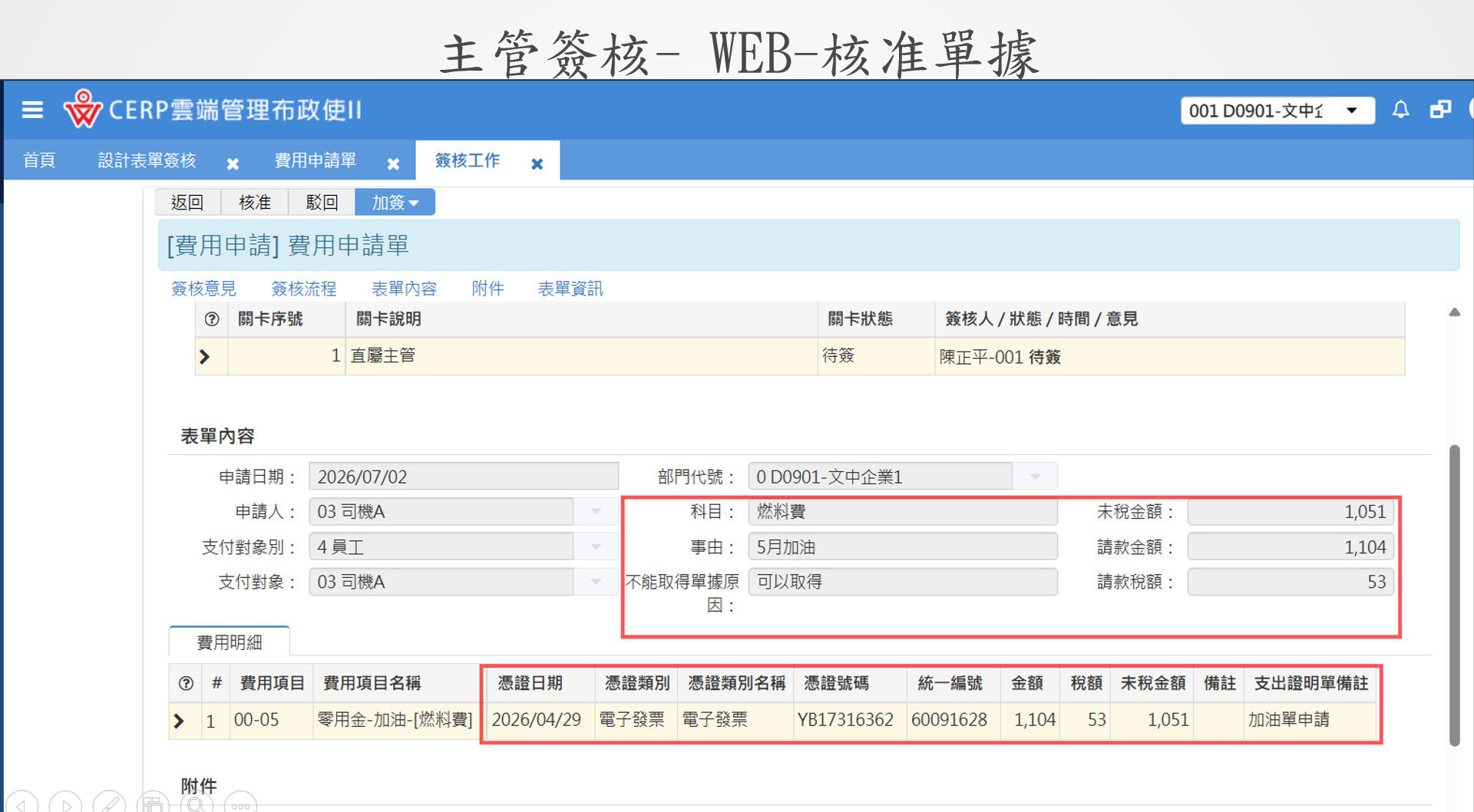 cerp expenses 05